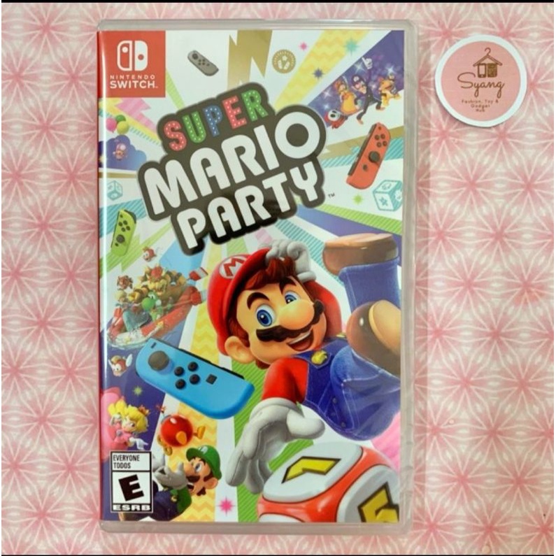 Super Mario Party Nintendo Switch Kaset Preloved