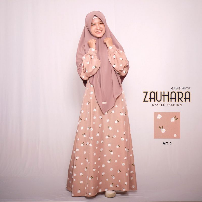 Gamis Zauhara Motif