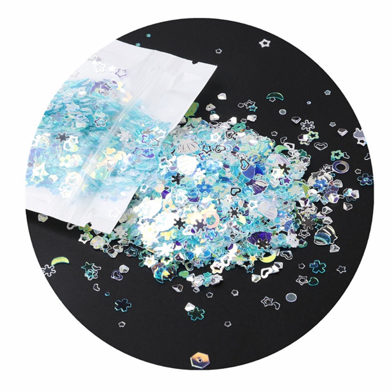 SIY  Resin Mold Filling Filler DIY Nail Art Stickers Decoration Mixed Glitter Sequins