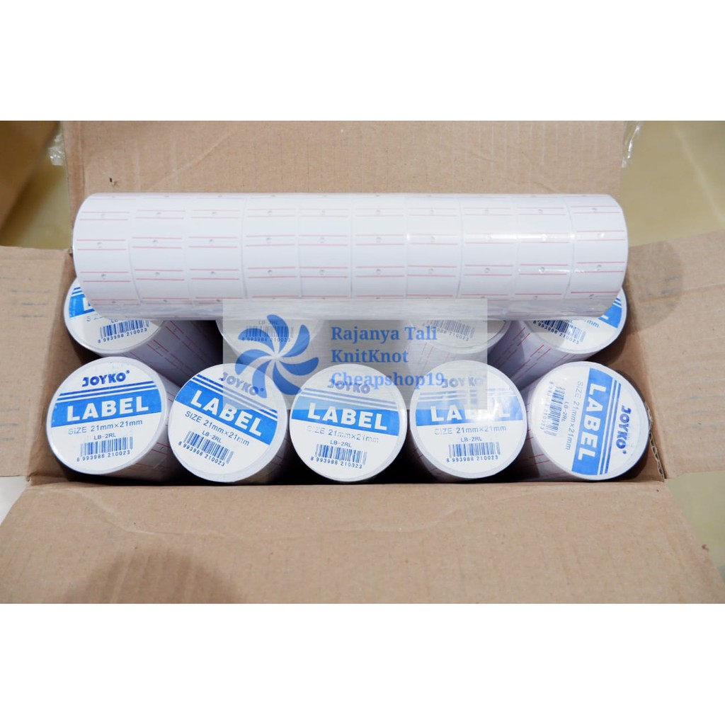 

Isi Label Harga Joyko Grosir 1 baris Kertas Label harga 10pcs Refill