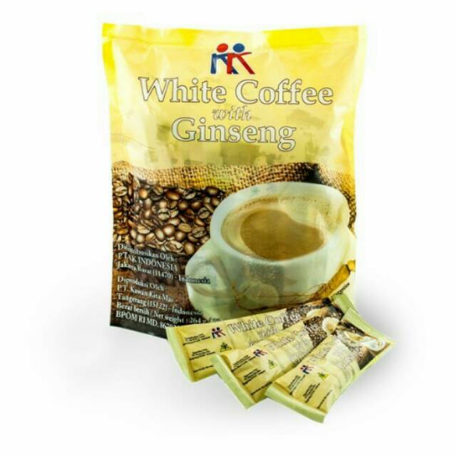 

White coffee ginseng