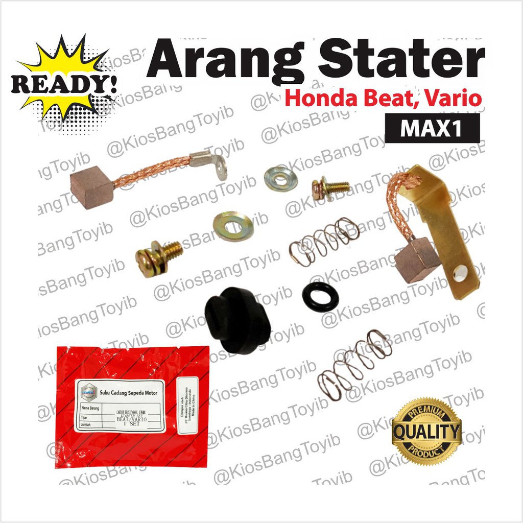 Arang Cool Stater Starter Brush Coolboster Honda Beat Vario (MAX1)