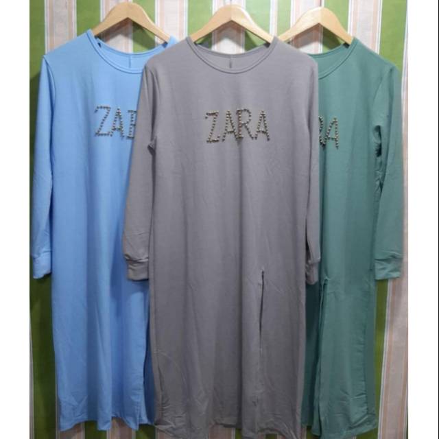 Tunik belah mutiara zara/tunik import mutiara