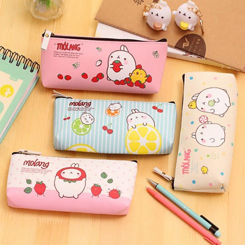

tempat pensil kartun kulit cute potato rabbit pencilcase (4e2) stp009