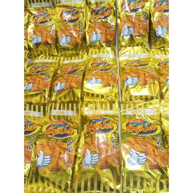 

KERIPIK SETAN BIMA LEVEL 3, LEVEL 5, LEVEL 10