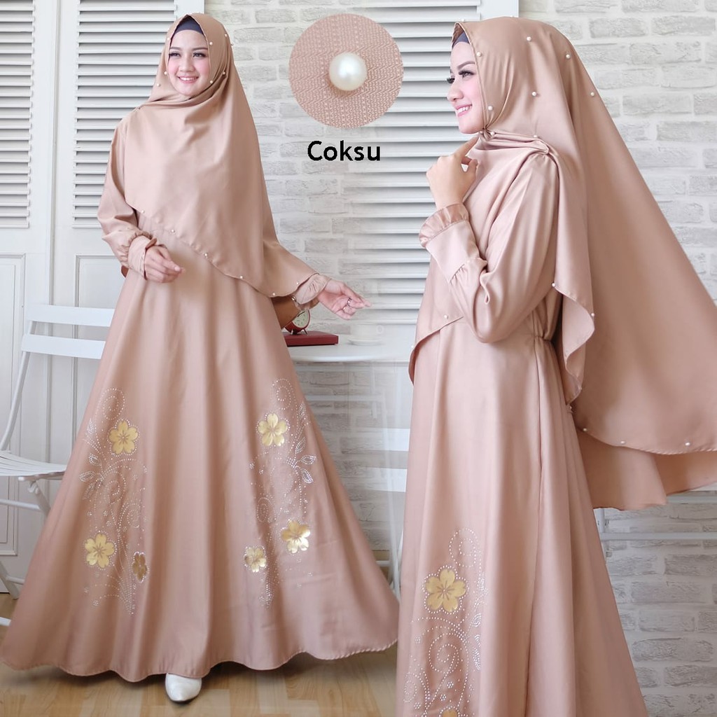 HOPYLOVY - Gamis Janela Syari Mutiara