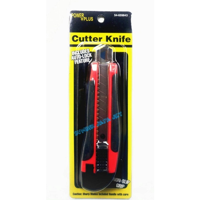 

Produk Unggulan Pisau Cutter Besar / Cutter Knife Besar / Alat Pemotong Kertas Promo