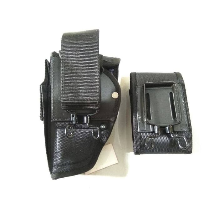 RPM  [BAYAR DITEMPAT] Holster Tutup Universal l Holster Magasen Hitam l Holster Kanvas