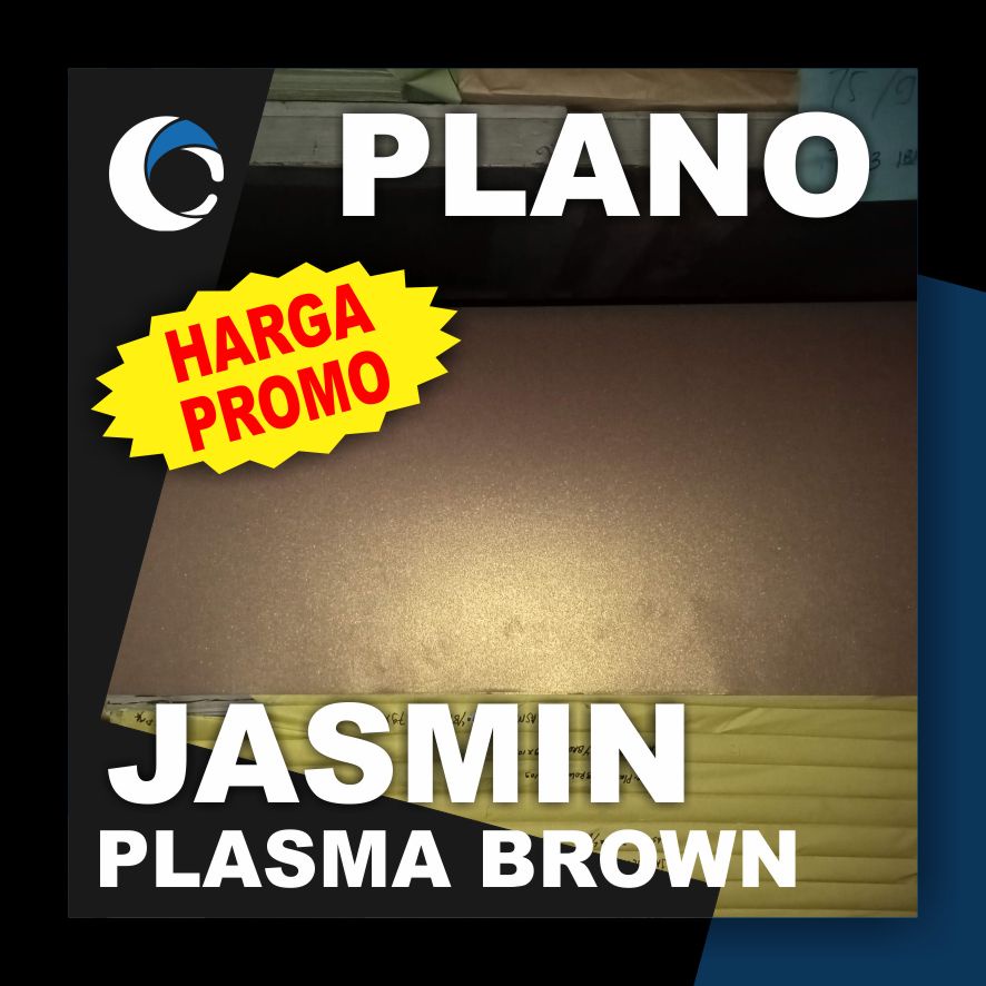 

KERTAS JASMINE PLASMA BROWN 200 GSM Uk [ PLANO ] 79 cm X 109 cm ( 5 LEMBAR )