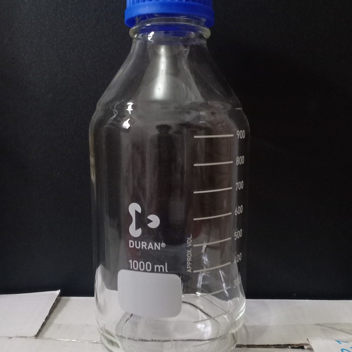 Jual Duran Laboratory Bottle 1000 Ml Clear Botol Sample Laboratorium