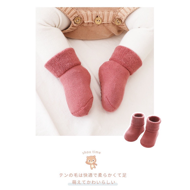 0-1 thn | KAOS KAKI BAYI ANAK IMPOR NEWBORN SOCKS UNISEX catalog QN QA