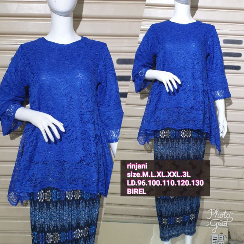 IndahKebaya | BANYAK WARNA / SET KEBAYA RINJANI JUMBO / KEBAYA OOTD KEKINIAN / TERLARIS KEBAYA MURAH
