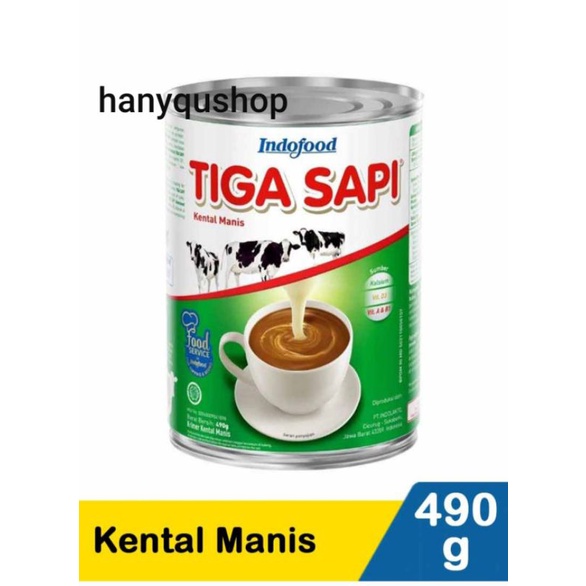 

Tiga Sapi Kremer Kental Manis 490gr