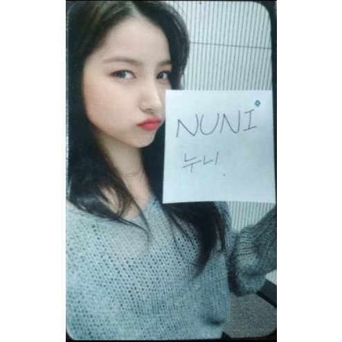 GFRIEND Official Photocard