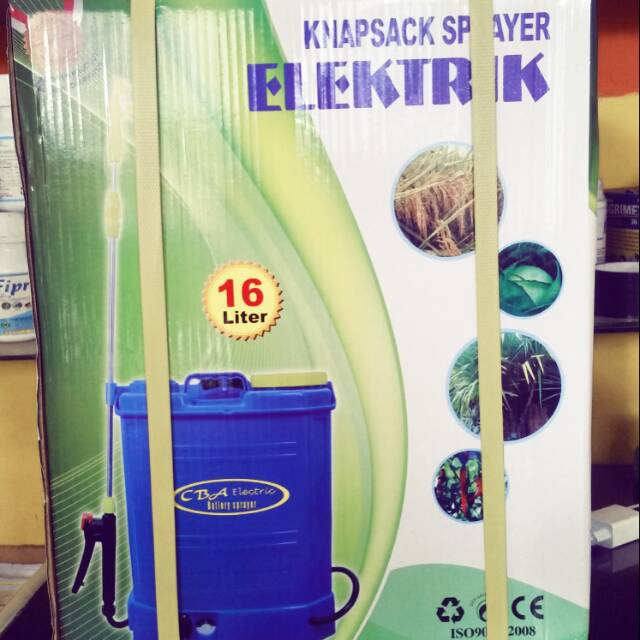 Tangki Semprot Sprayer Elektrik Cba 16 Liter Free Ongkir Area