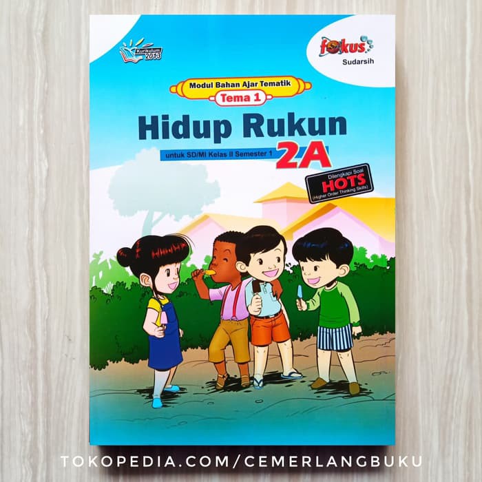 Buku Lks Modul Bahan Ajar Fokus Tematik Sd Kelas 2 Tema 1 2 3 4 Bk1330 Shopee Indonesia
