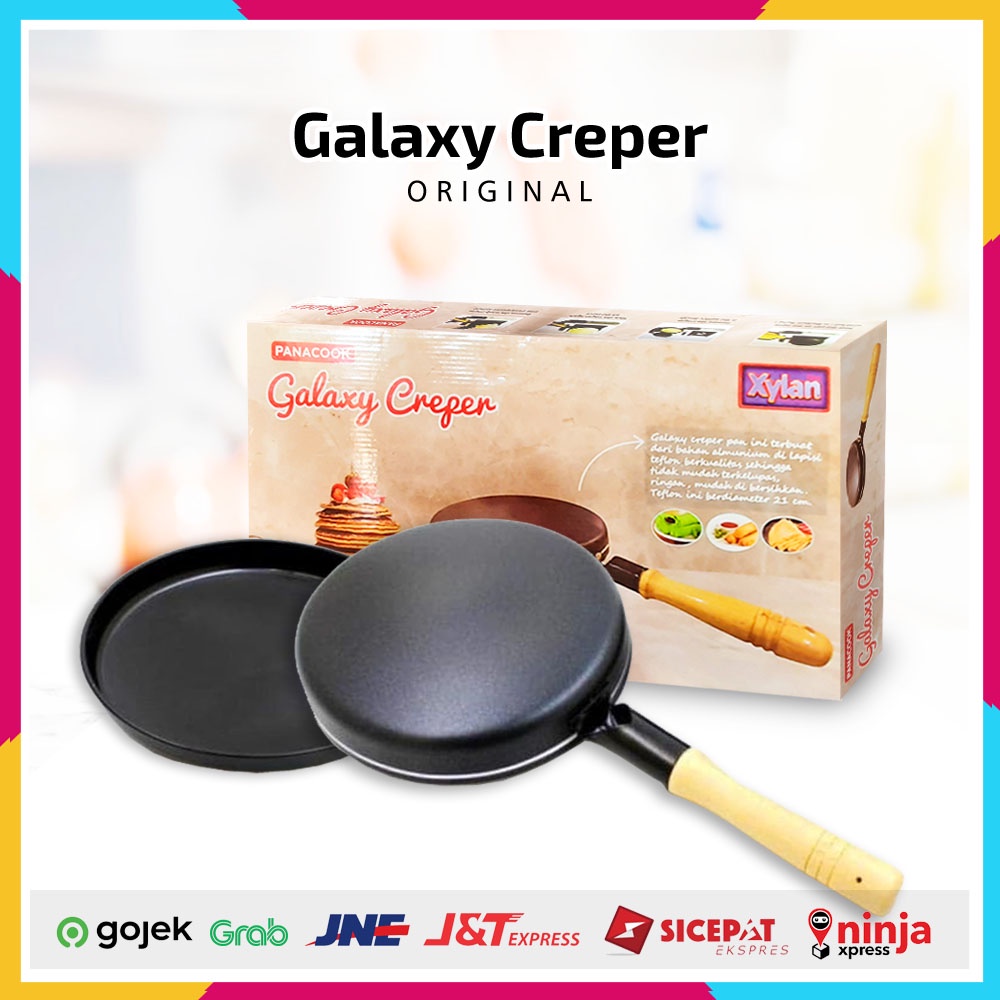 Wajan Kwalik Dadar Gulung - Kulit Risol Lumpia - Crepe Maker Galaxy