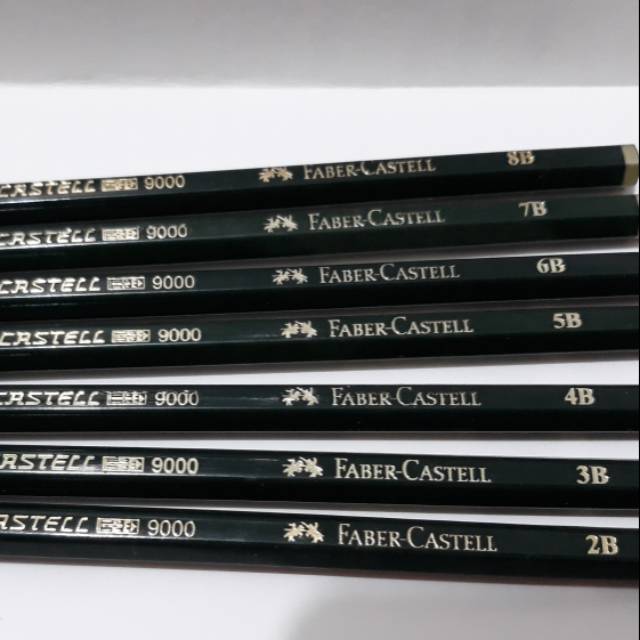 

Pensil Faber Castell 2B-8B