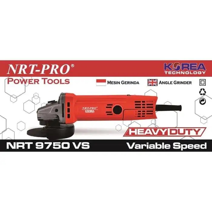 Gerinda NRT 9750 VS Mesin Gerinda NRT PRO Variable Speed