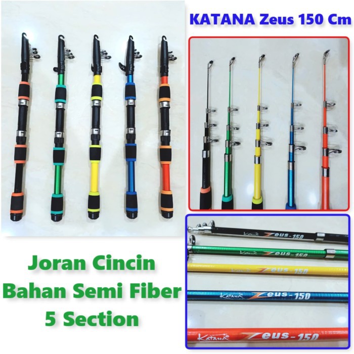 Joran Antena Teleskopik MYB Zeus Panjang 150/180/210/240/270/300Cm Lentur Original Murah Best Seller