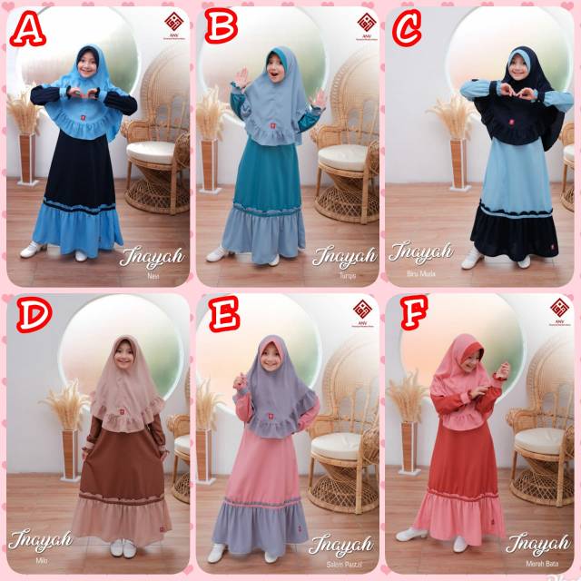 TERBARU GAMIS ANV INAYAH SERIES JUNIOR