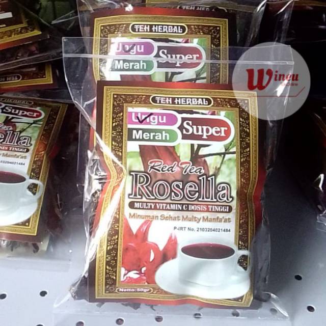 

TEH ROSELLA (Multivitamin c Dosis Tinggi)