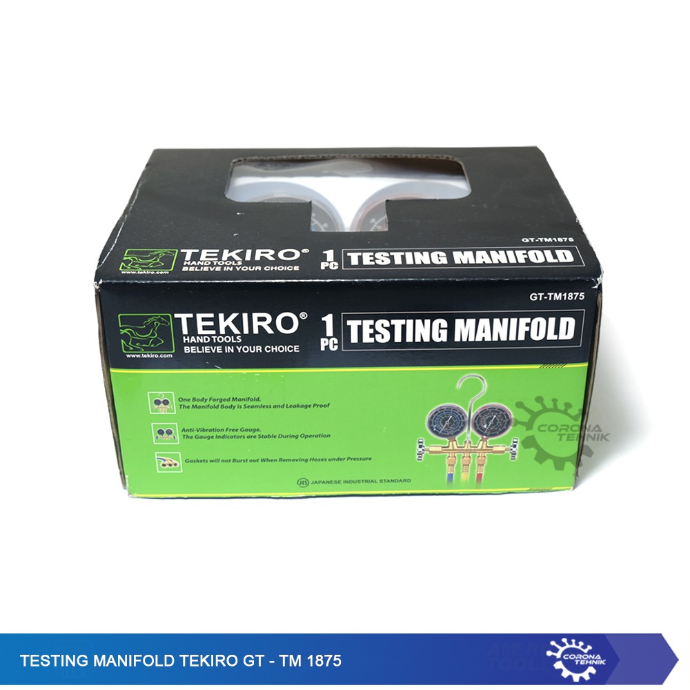 Testing Manifold Tekiro GT-TM1875