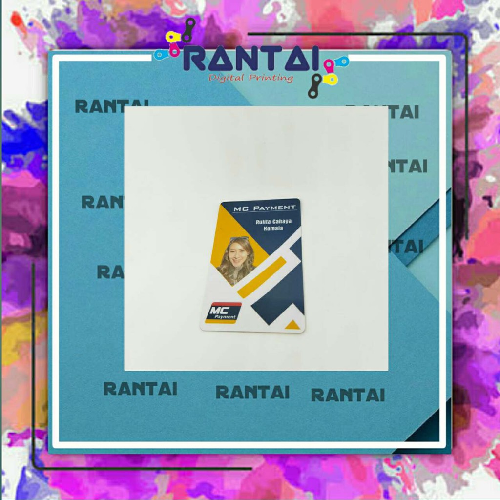 

cetak id card custom, kartu pegawai, kartu pelajar, member card (MIN. 10 PCS)