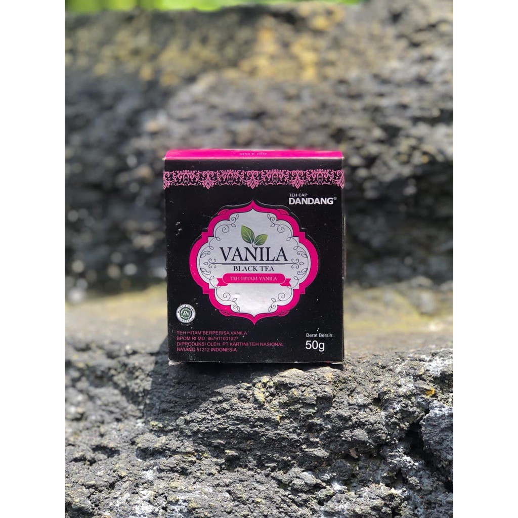 

Teh Dandang Blacktea Vanila Tubruk 50g