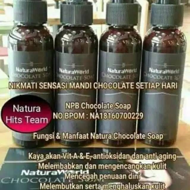 

Sabun coklat NaturaWorld satuan