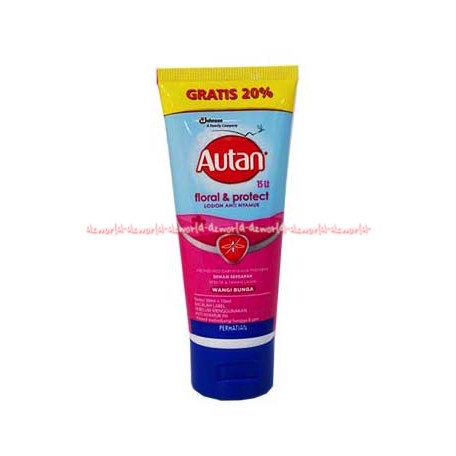 Autan Sakura Floral 50ml Lotion Krim Anti Nyamuk Krim Bebas Nyamuk Wangi Bunga Mosquito Cream