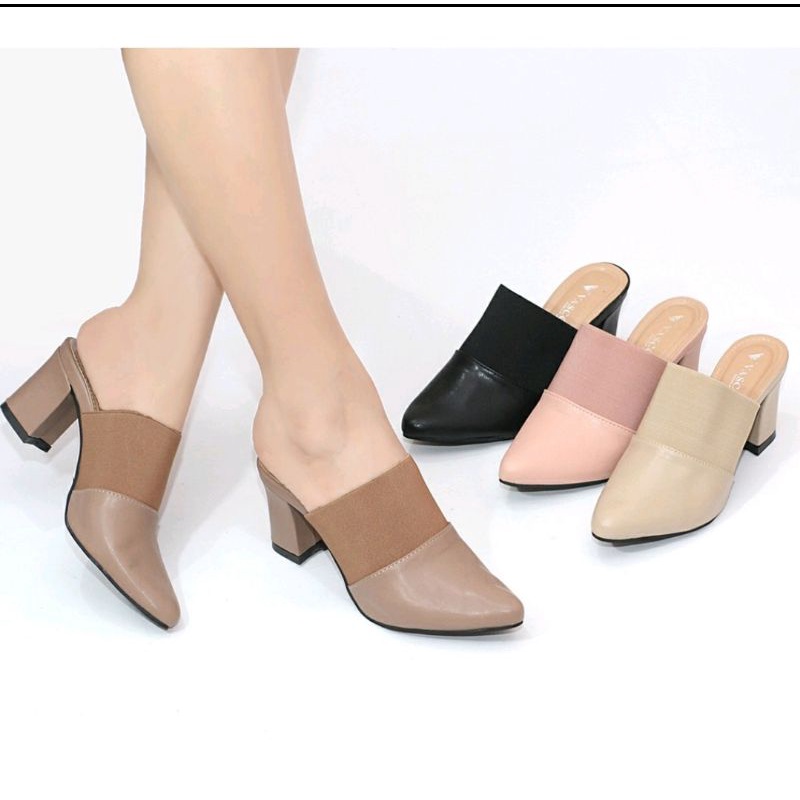 ABBUSHOES DY 02 bapau karet wanita 5cm