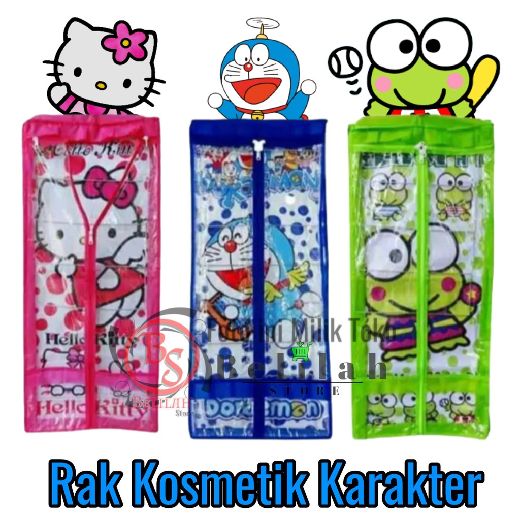 Rak Jilbab Karakter Motiv Lucu