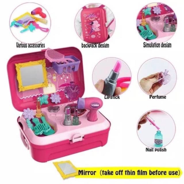Mainan Beauty  Fashion Girl Little  Bag mainan make up 