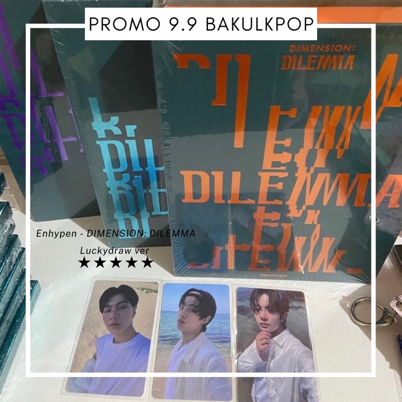 [READY STOCK] ENHYPEN DILEMMA LUCKY DRAW