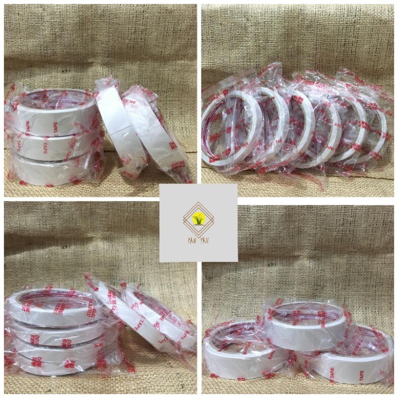 

SAZANAMI DOUBLE TAPE KERTAS DOUBLE SIDE TAPE