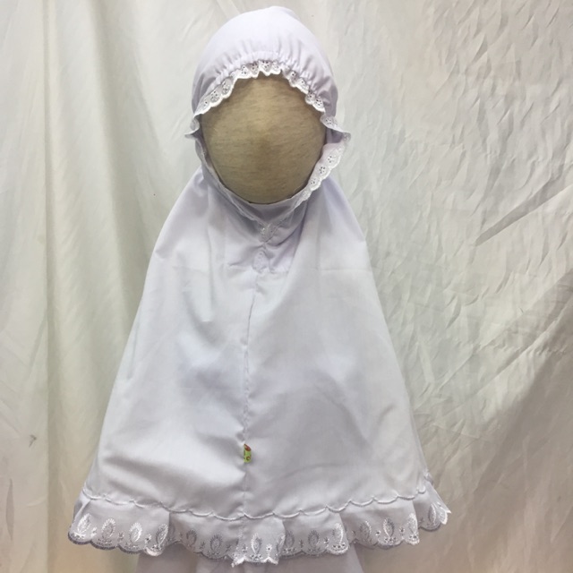 Mukena anak baby 0-18 bulan bahan katun