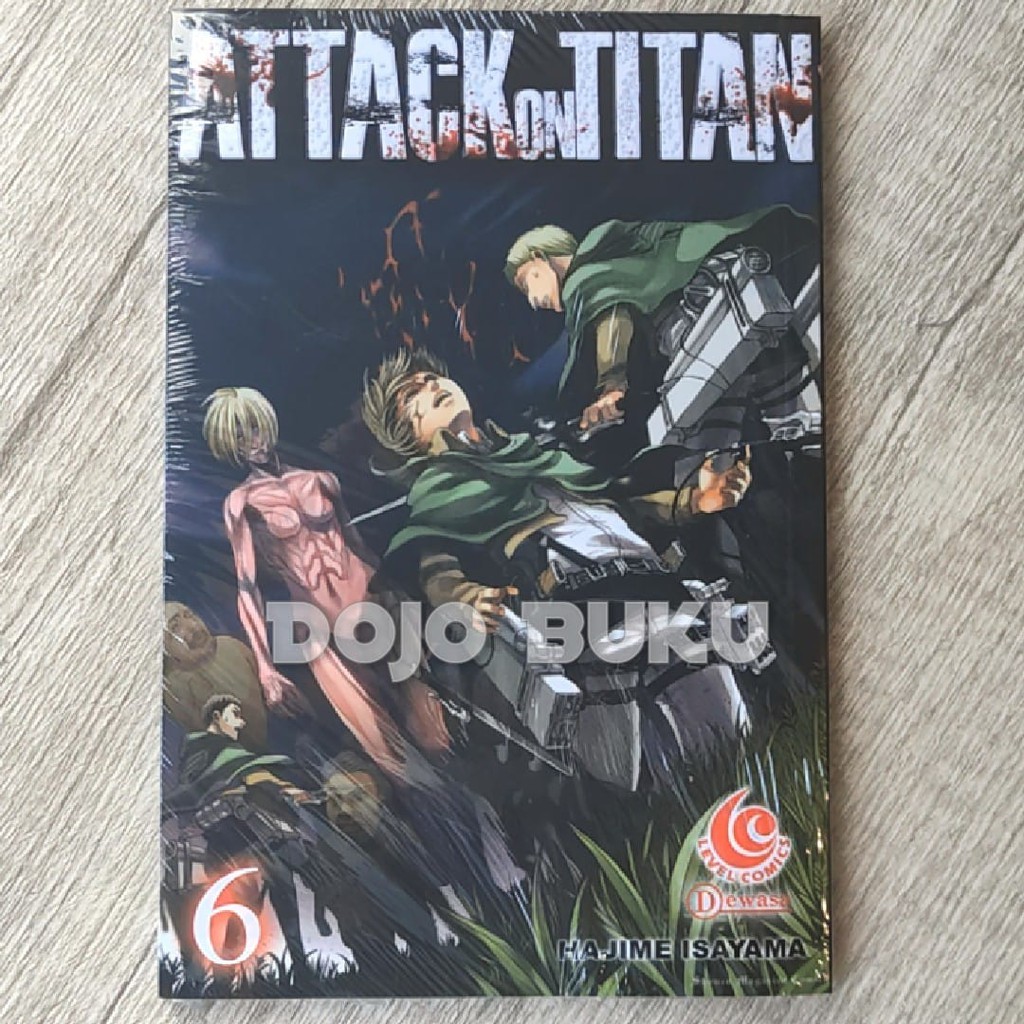 Komik Seri : Attack On Titan by Hajime Isayama