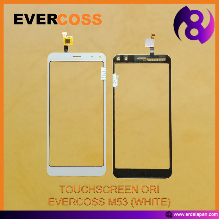 TOUCHSCREEN EVERCOSS M53 ORI (WHITE)