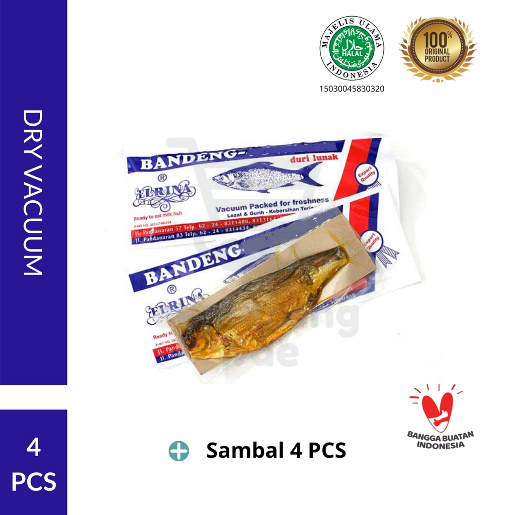 

Bandeng Presto Duri Lunak Kemasan Vacum Kering Elrina Semarang [Best Offer]