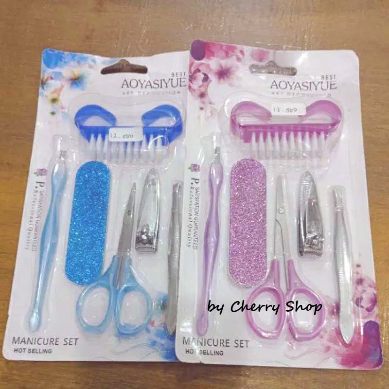 [6IN1] PAKET ALAT MEDICURE PEDICURE / MEDI PEDI 6IN1 BY CHERRY SHOP | MENICURE