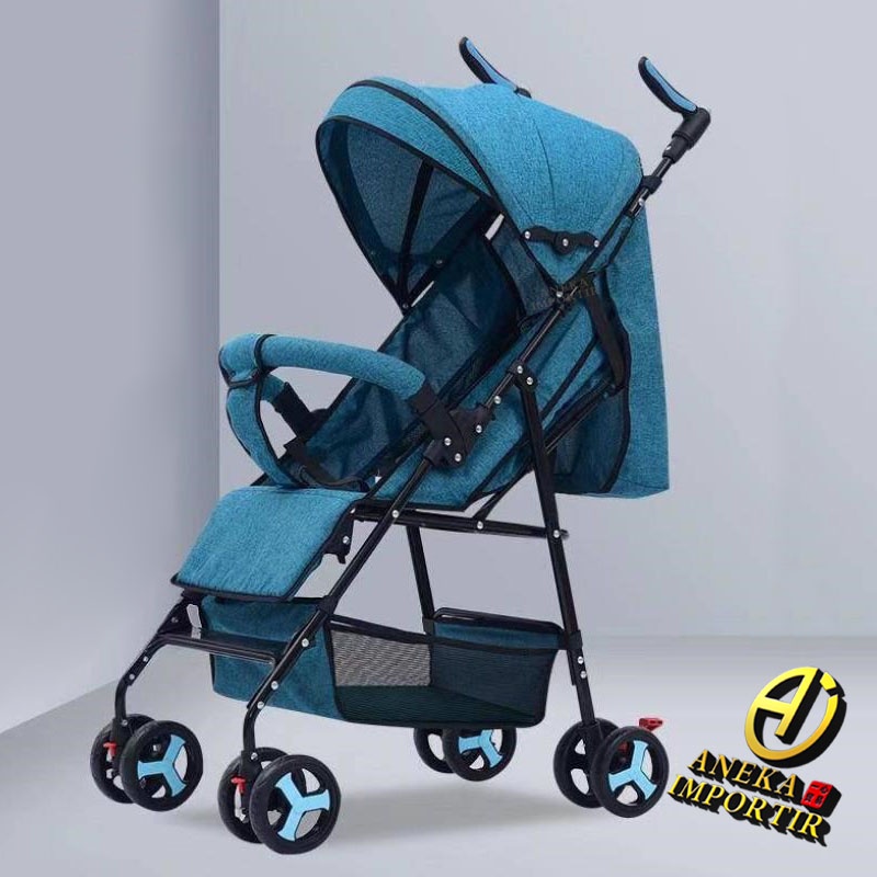 Stroller Baby [Tipe B] Kereta Dorong Bayi Anak Kecil Stroler Lipat-4