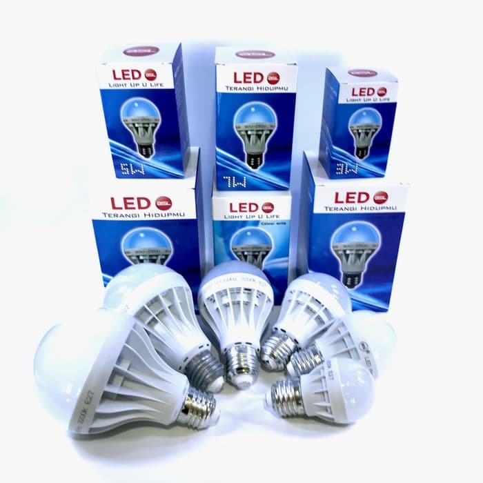 Bohlam Lampu LED Bulb Fitting 27 - Kuning