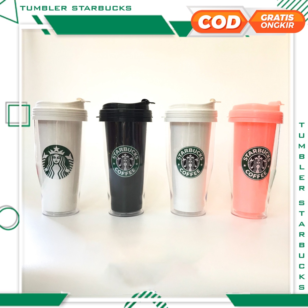 Tumbler Kopi Starbucks – Botol Minum Kekinian Estetik 500ml