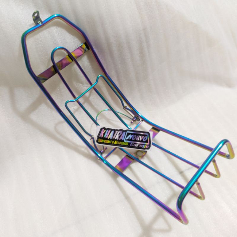 Keranjang tengah nouvo z nouvo lele vietnam rainbow keranjang nouvo jepit stainless original vietnam