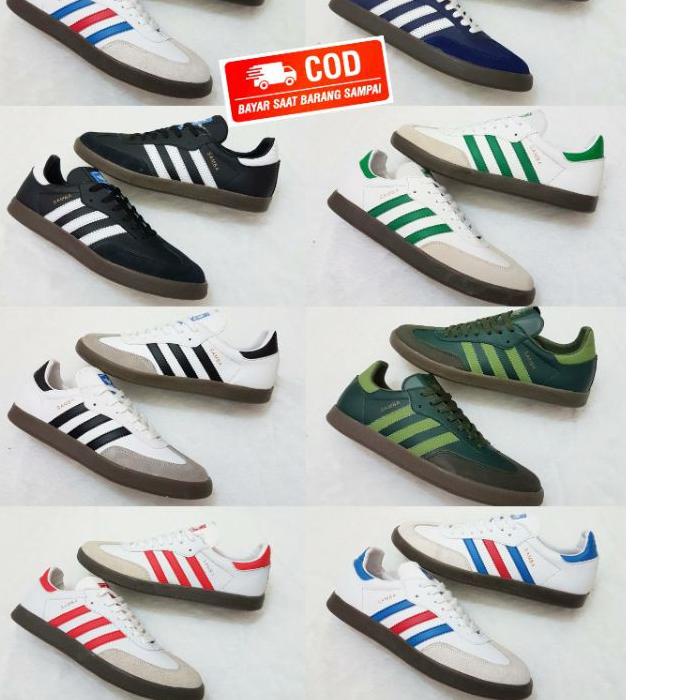 Terjangkau Sepatu Adidas Samba Pria Bahan Kulit Sol Gum. Sneakers Casual Original Quality Vietnam 시