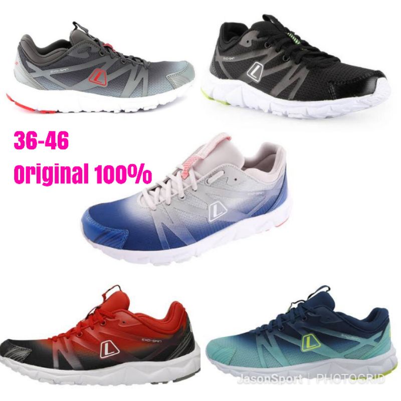 Sepatu League Lari Pria Volkov Shades M Running Shoes Cowo Original