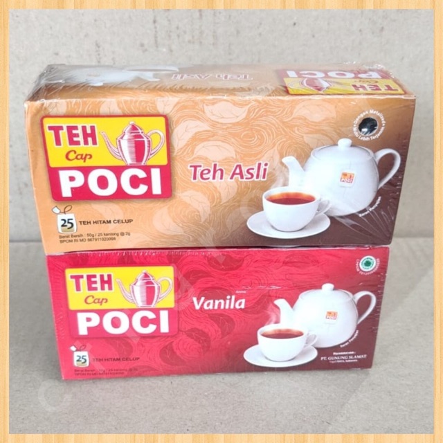 Jual Teh Poci Kotak 50gr Shopee Indonesia 6921