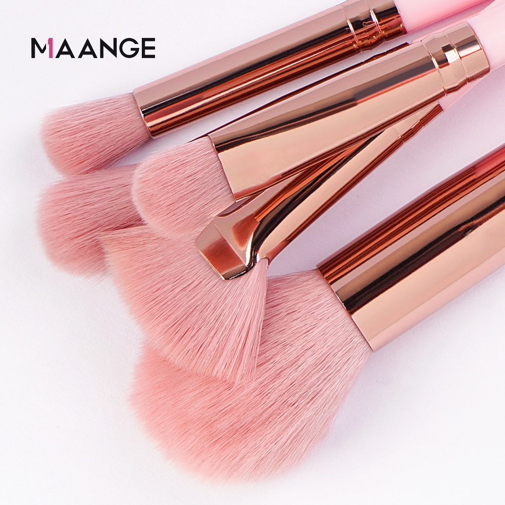 MAANGE 13Pcs Set kuas Makeup Yang Lembut  Makeup Tools Wajah Mata Brush 5818