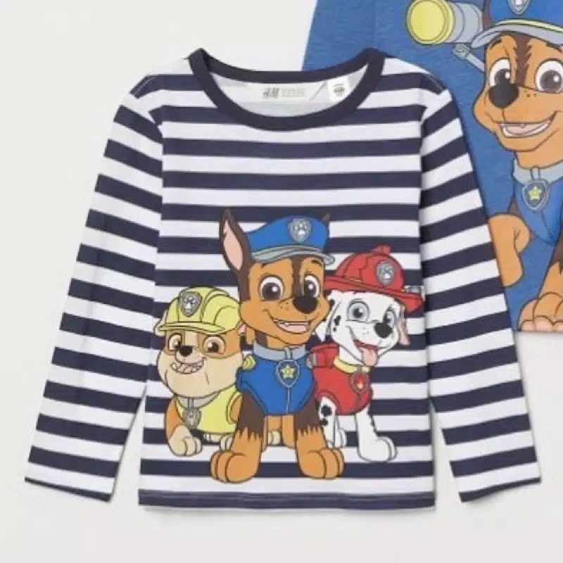 Kaos hnm boys hm h&m anak paw patrol